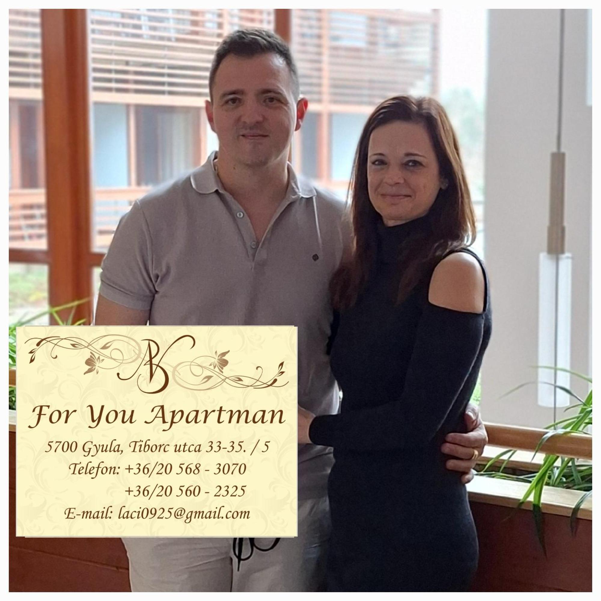 For You Apartman Гюла Екстериор снимка